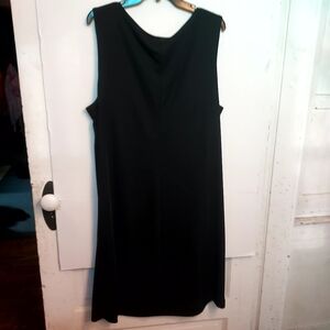 Teddi Elegant Black Sleeveless Dress 18w